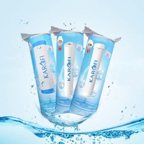 Bộ 3 Lõi lọc nước Karofi 1,2,3 chính hãng