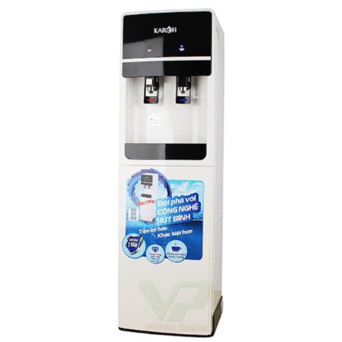 Cây nước nóng lạnh hút bình Karofi HC02-W