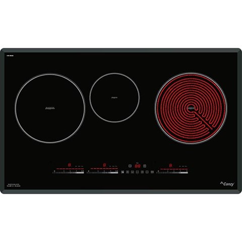 Bếp hỗn hợp 2 từ 1 điện Canzy CZ ML86GB