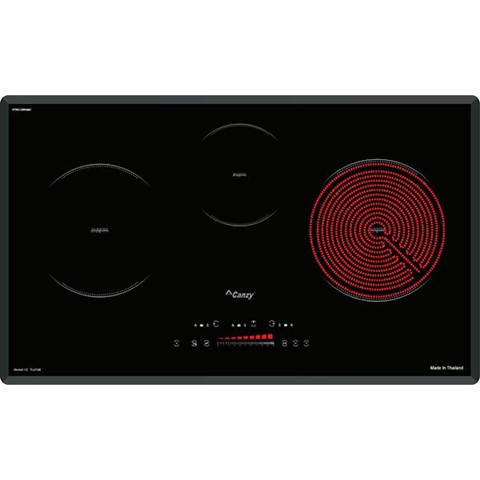 Bếp hỗn hợp 2 từ 1 điện Canzy CZ TL67GB