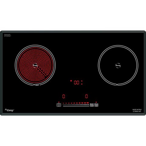 Bếp hỗn hợp 1 từ 1 điện Canzy CZ BMIX740T