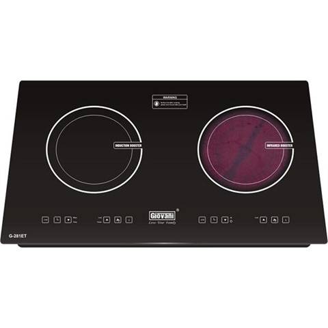 Bếp hỗn hợp 1 điện 1 từ Giovani G-281 ET