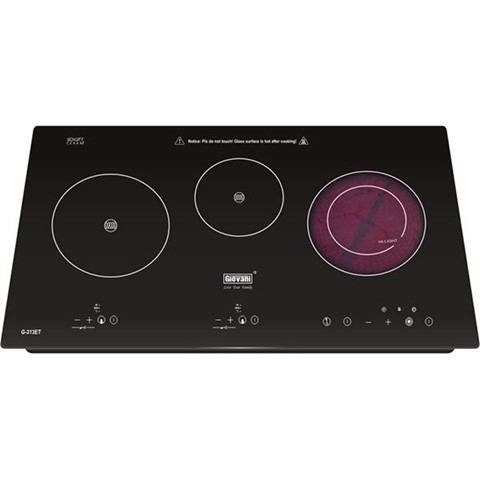Bếp hỗn hợp 2 từ 1 điện Giovani G-313 ET