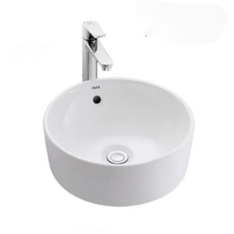 Chậu Rửa Lavabo Inax L-295V Đặt Bàn Tròn