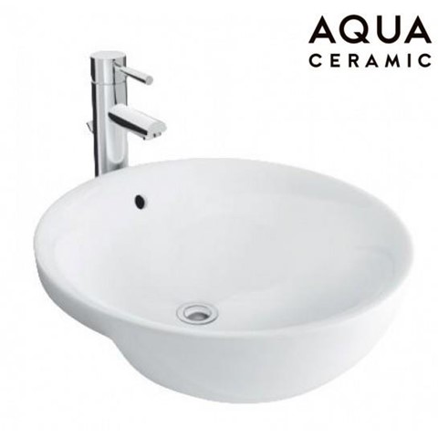 Chậu Rửa Mặt Lavabo Inax AL-333V Bán Âm AquaCeramic