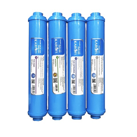 BỘ 4 LÕI LỌC NƯỚC KAROFI SỐ 5,6,7,8.